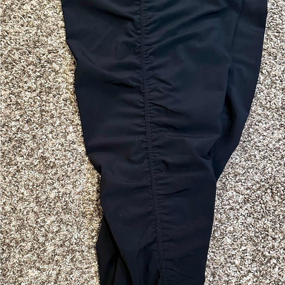Athleta Black Track Pants - Picture 2 of 4